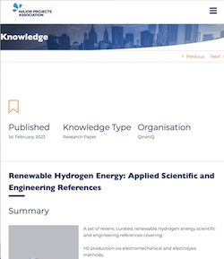 Major Projects Association - My QinetiQ Knowledge Contribution