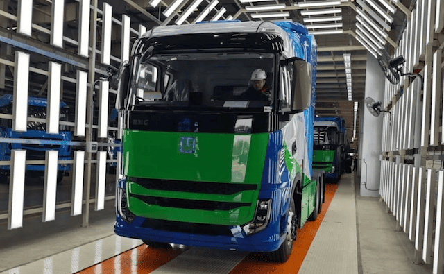 TEDA 200kw Truck H2 Auto